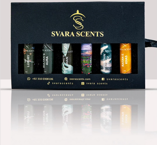 Svara Scents Tester Kit - Explore 6 Signature Aromas